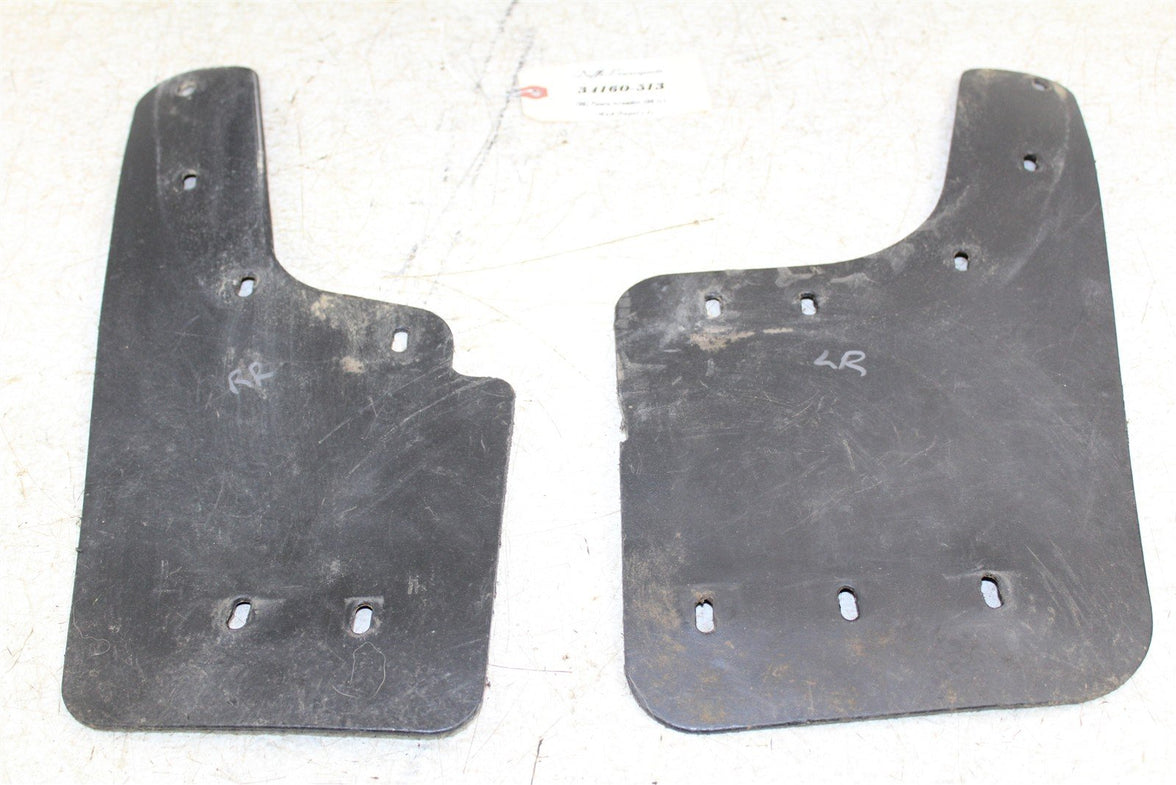 1997 Polaris Scrambler 500 4x4 Front & Rear Mud Flaps Deflectors Shields 34160