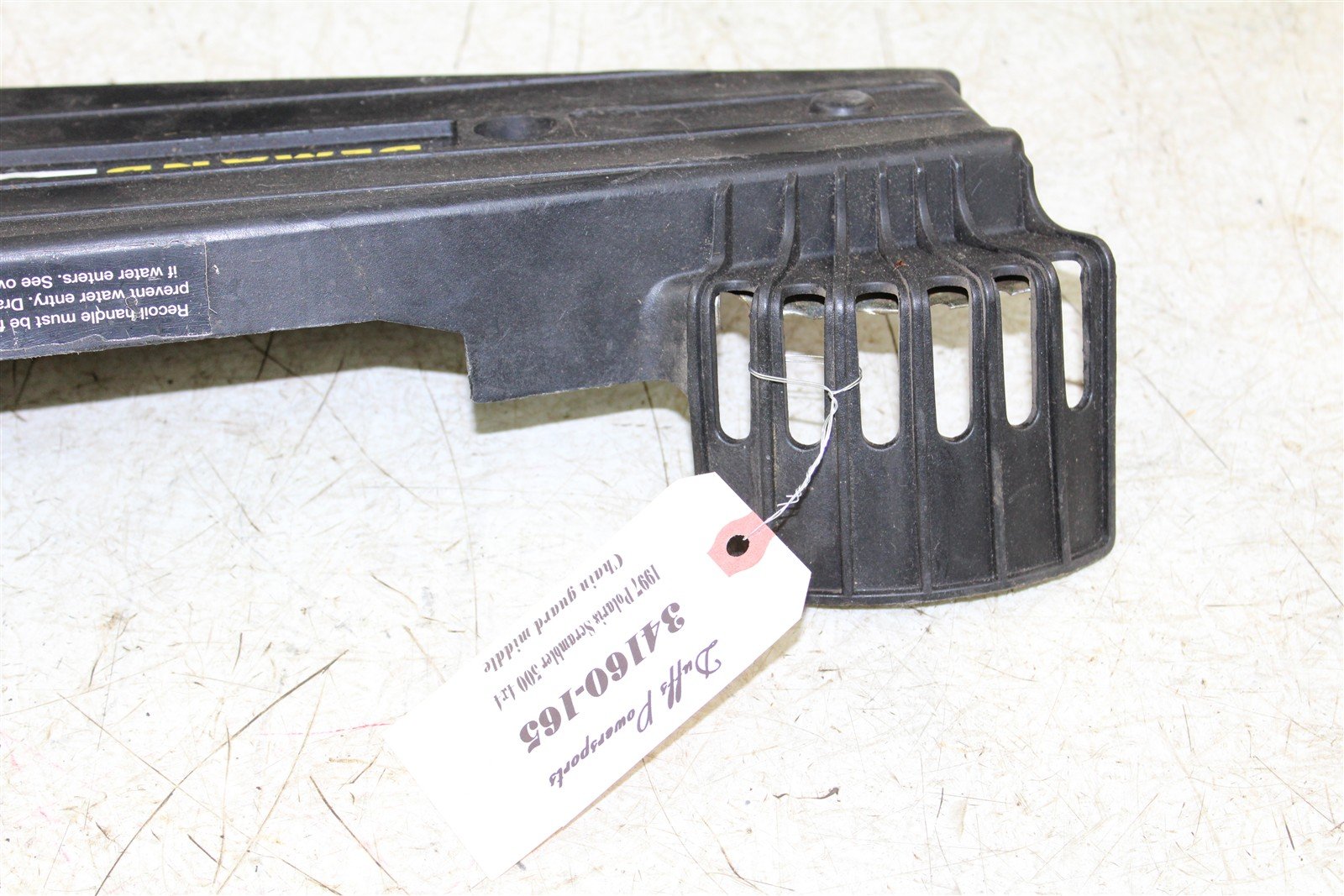 1997 Polaris Scrambler 500 4x4 Center Middle Chain Guide Guard 34160