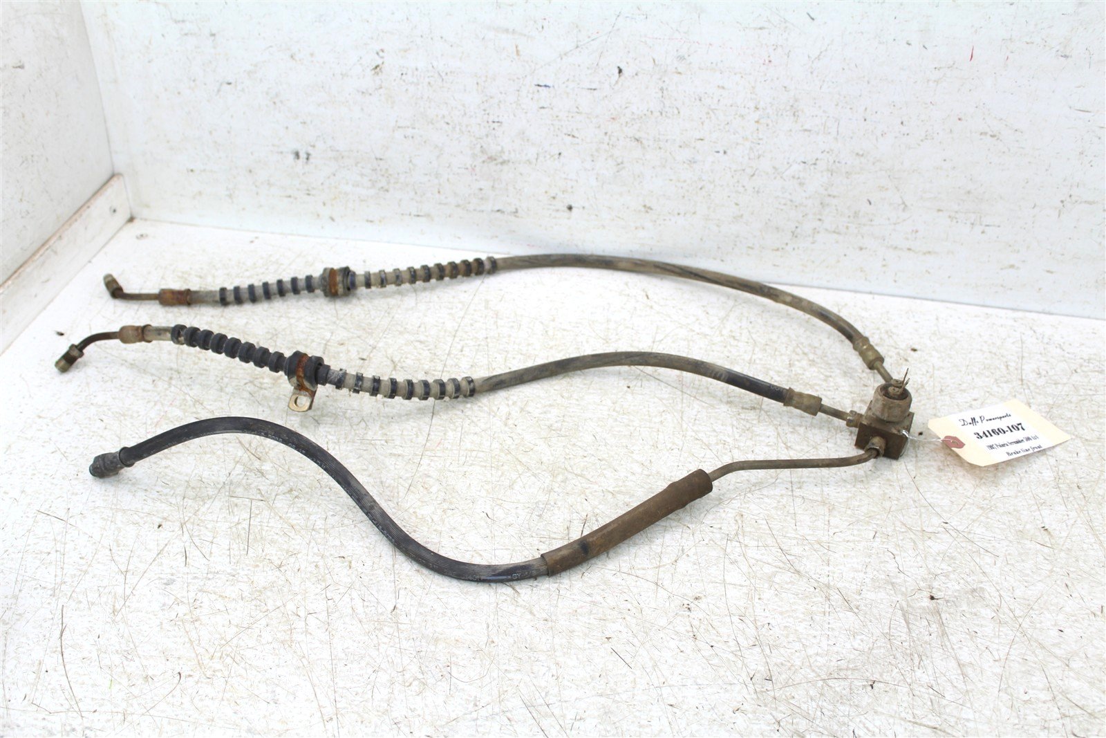 1997 Polaris Scrambler 500 4x4 Front Brake Hose Line 34160