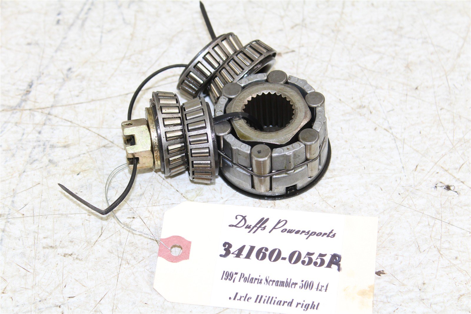 1997 Polaris Scrambler 500 4x4 Front Right Axle Hilliard Clutch Bearings 34160