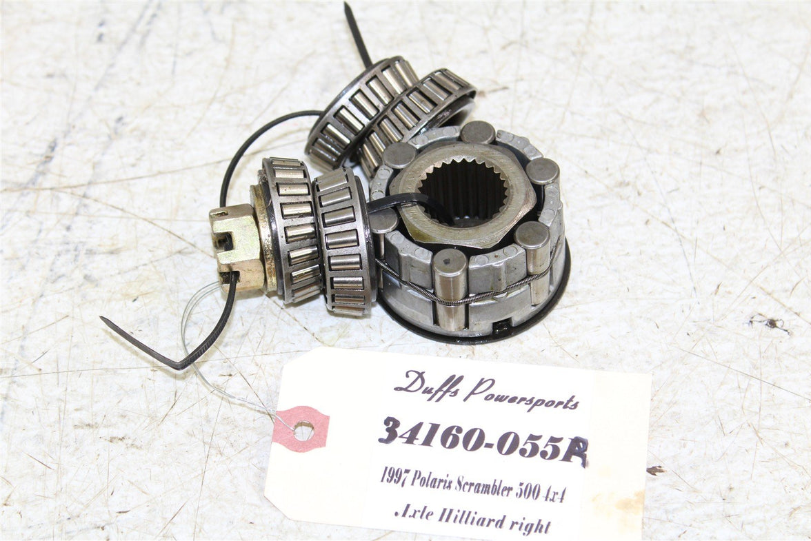1997 Polaris Scrambler 500 4x4 Front Right Axle Hilliard Clutch Bearings 34160