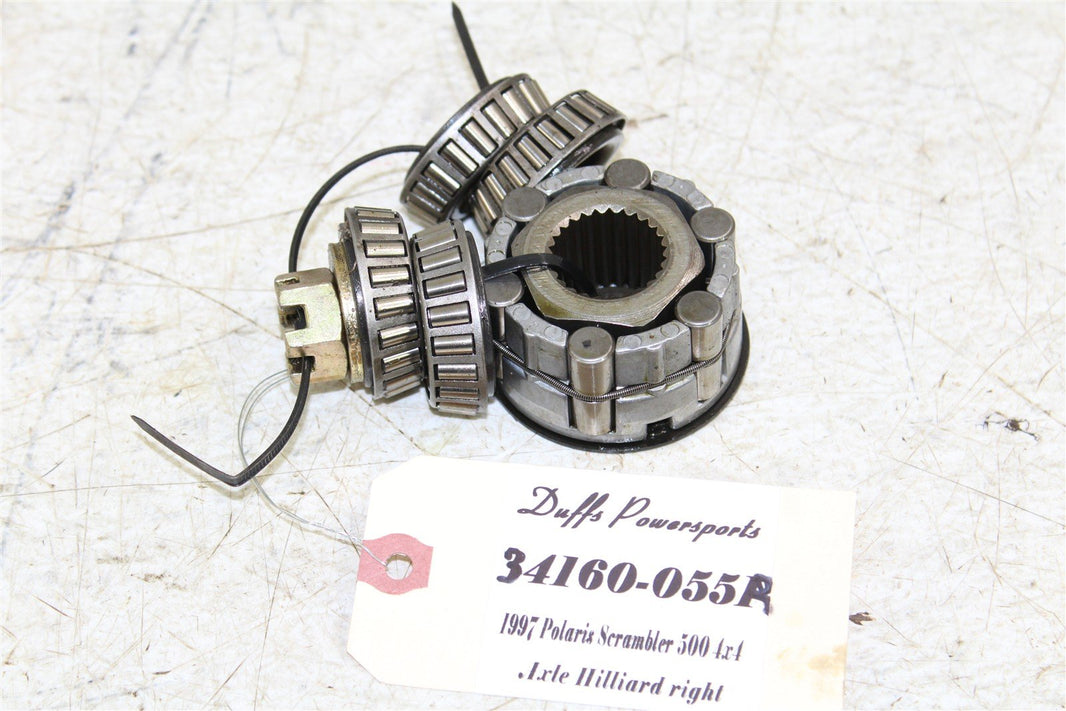 1997 Polaris Scrambler 500 4x4 Front Right Axle Hilliard Clutch Bearings 34160