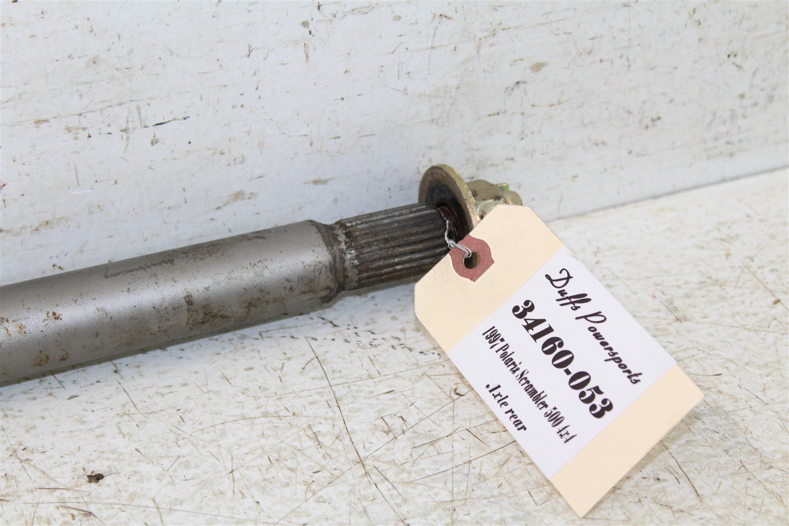 1997 Polaris Scrambler 500 4x4 Rear Drive Axle 34160