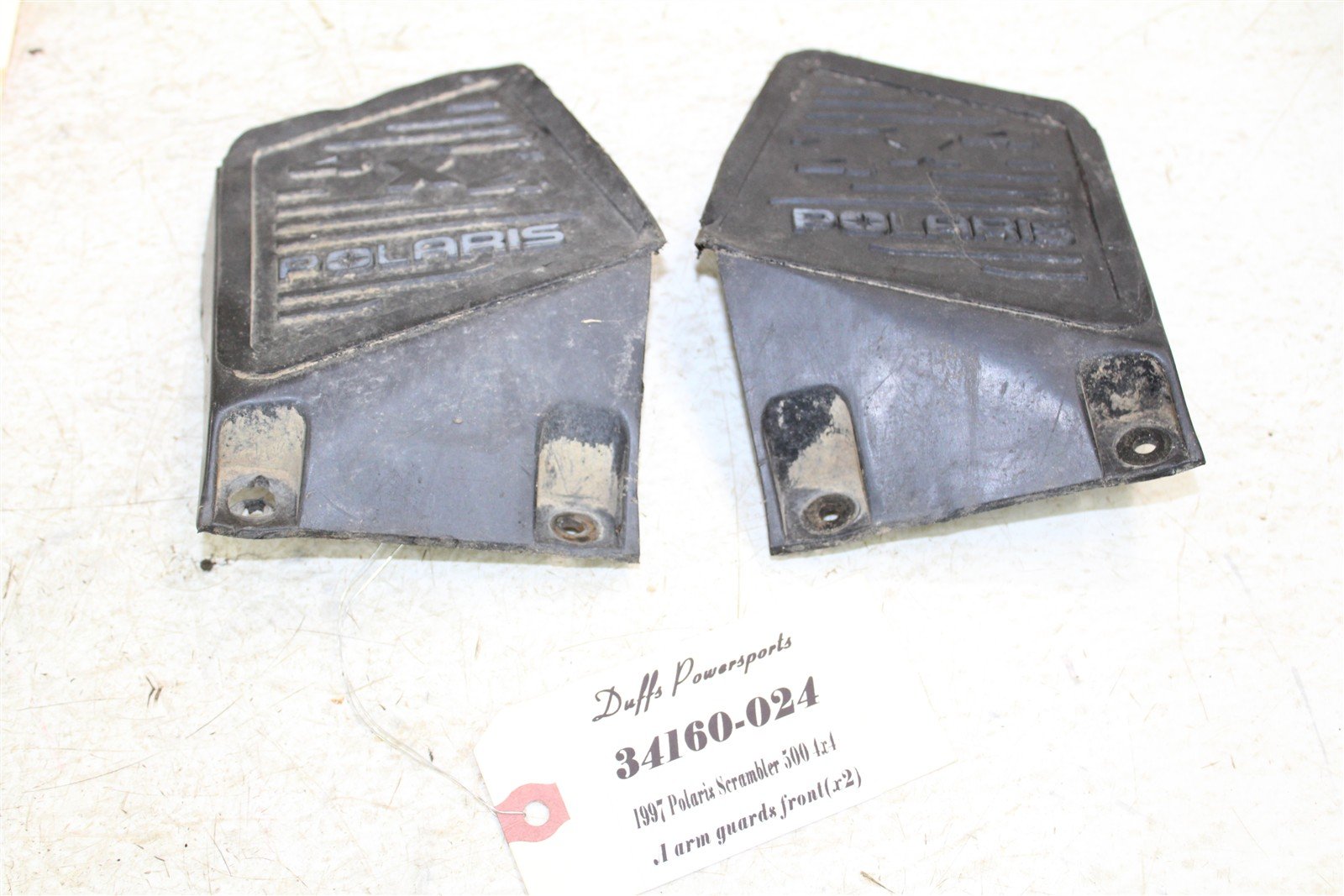 1997 Polaris Scrambler 500 4x4 Front Control A Arm Guards Left Right 34160
