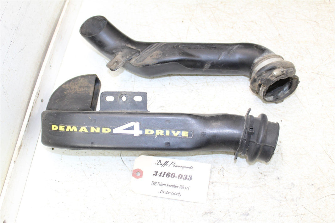 1997 Polaris Scrambler 500 4x4 Air Intake Ducts Scoops Boots 34160