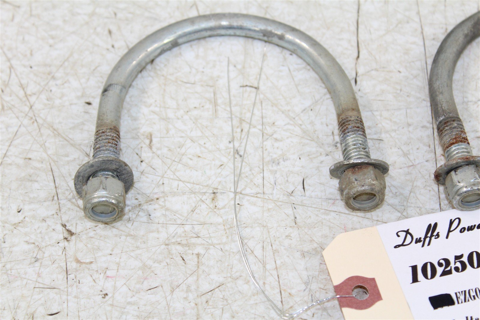 2003 EZGO TXT GAS Golf Cart Engine Mount U Bolts 10250