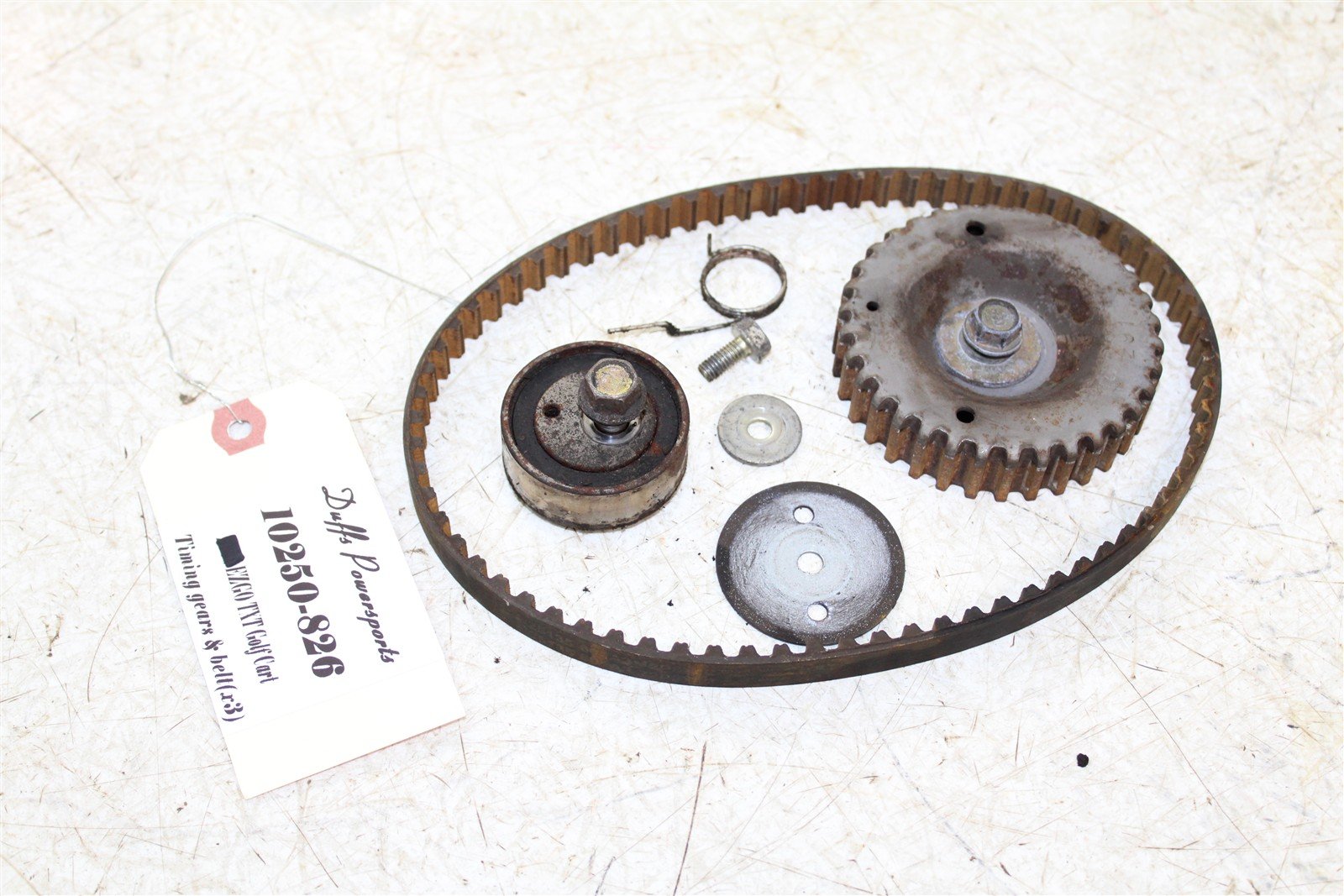 2003 EZGO TXT GAS Golf Cart Timing Gears w/ Belt Pulley Cam Gear 10250