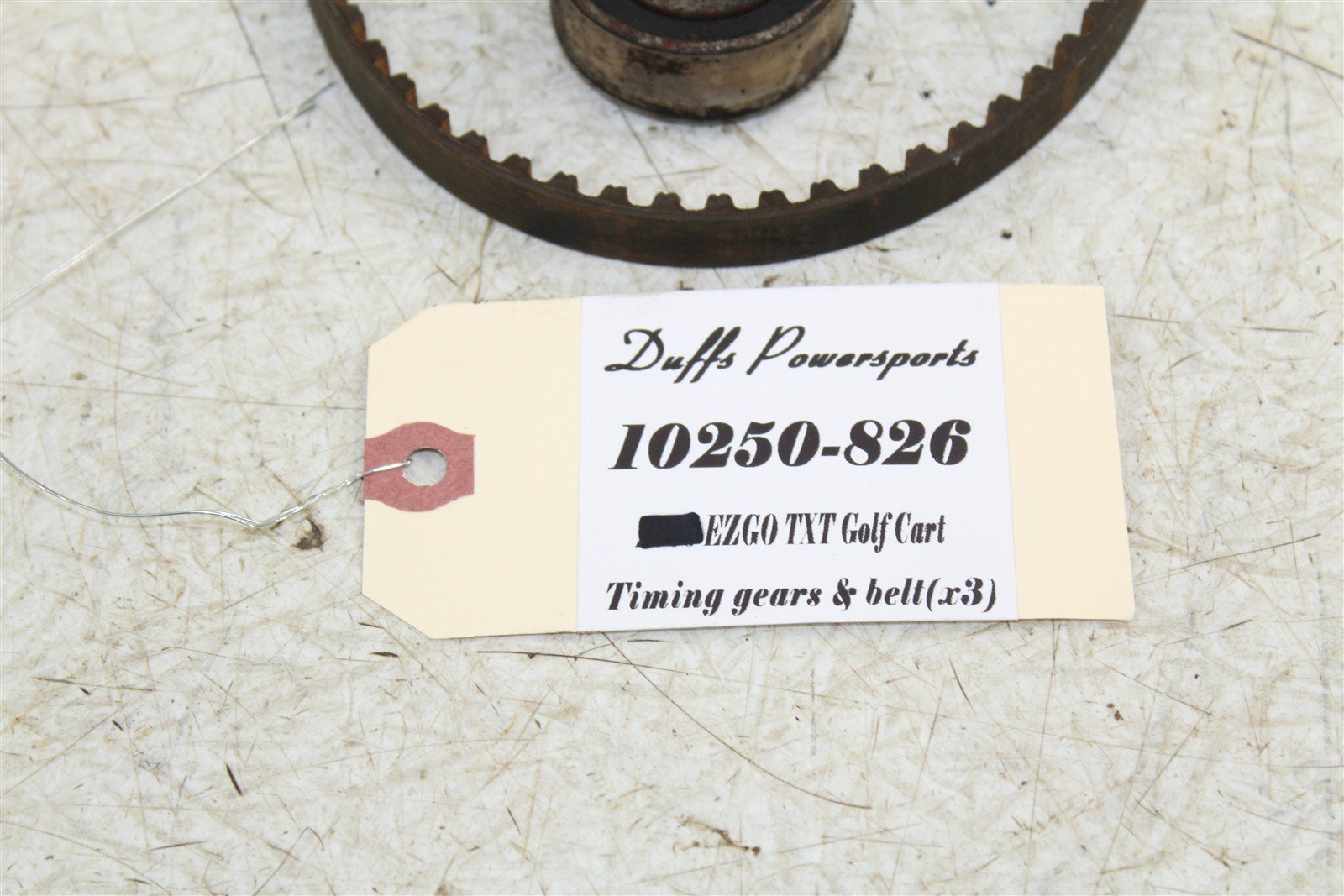 2003 EZGO TXT GAS Golf Cart Timing Gears w/ Belt Pulley Cam Gear 10250