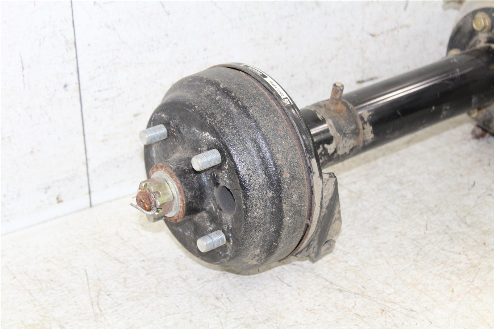 2003 EZGO TXT GAS Golf Cart Transmission Gear Box w/ Rear Axle Brake Drums 10250