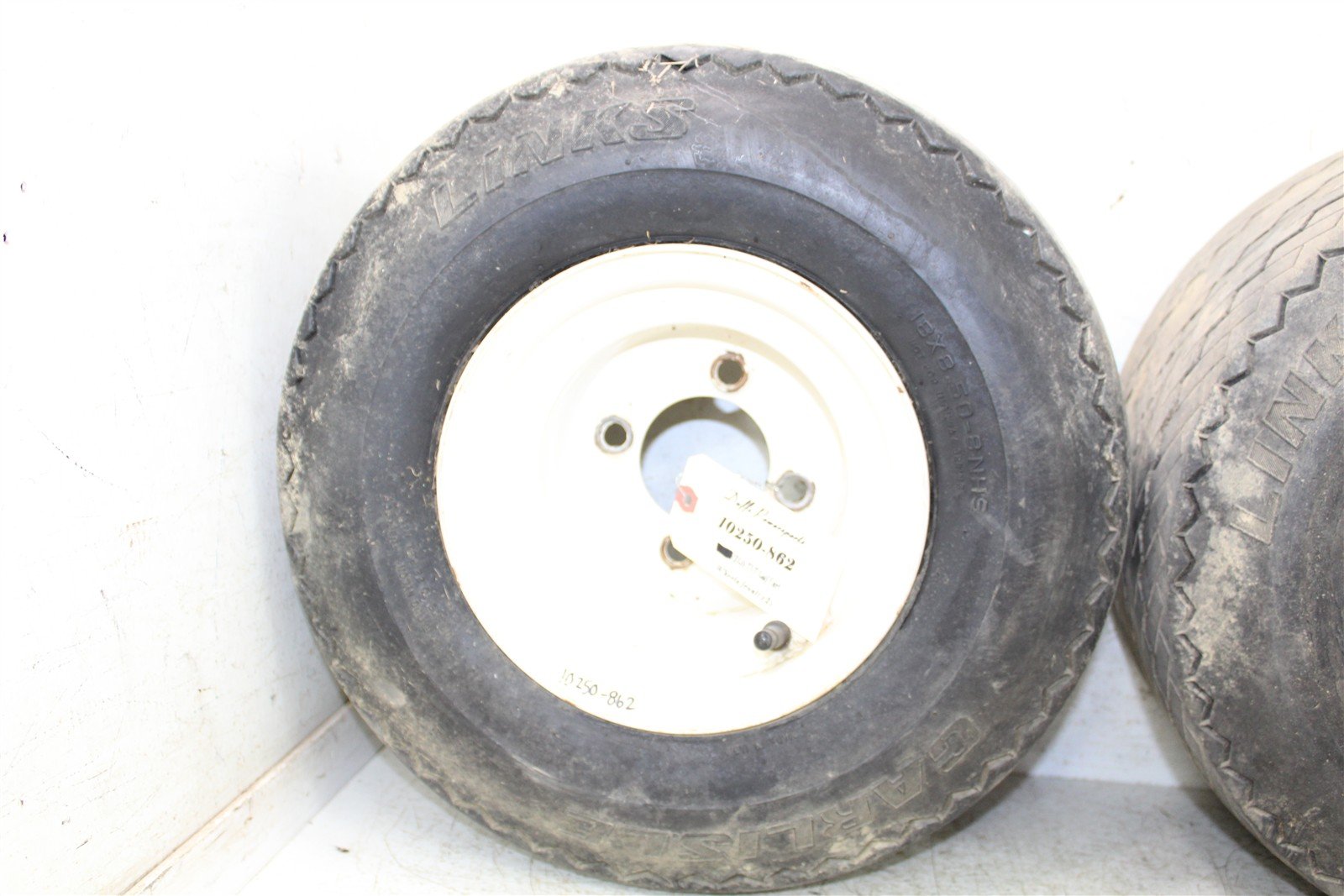 2003 EZGO TXT GAS Golf Cart Front Wheel Set Rims 10250