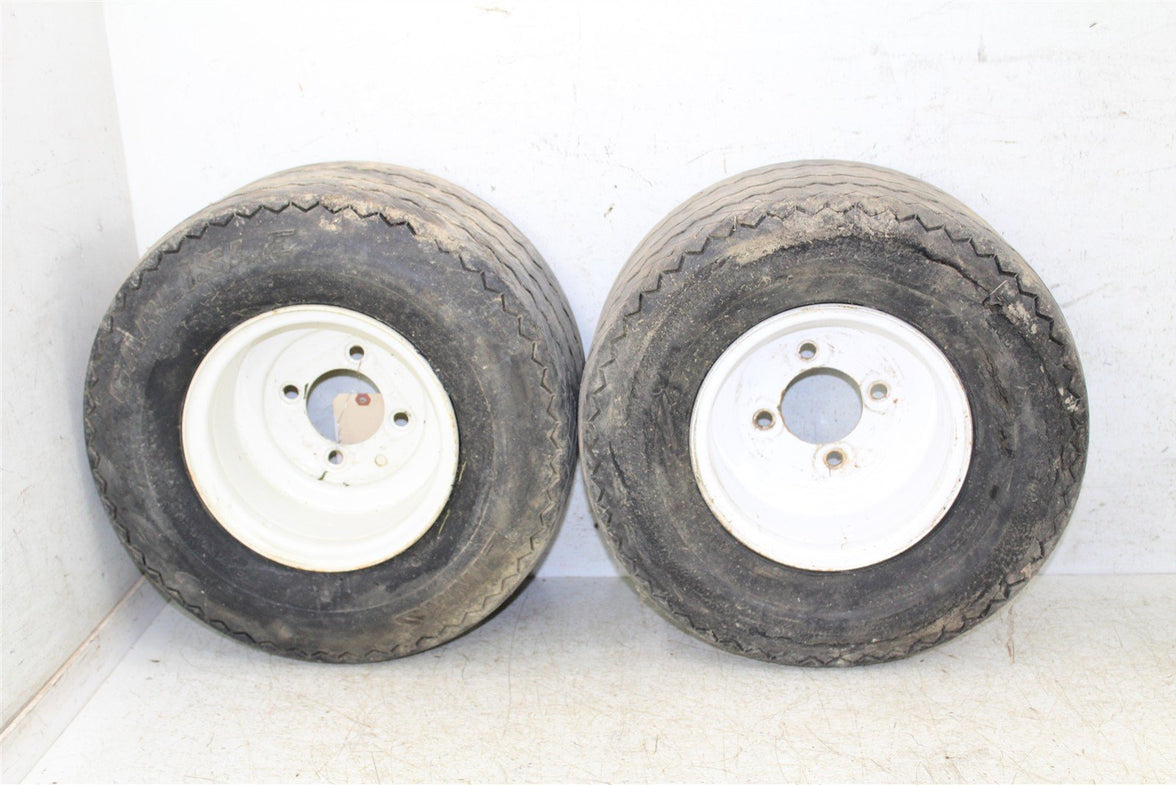 2003 EZGO TXT GAS Golf Cart Front Wheel Set Rims 10250