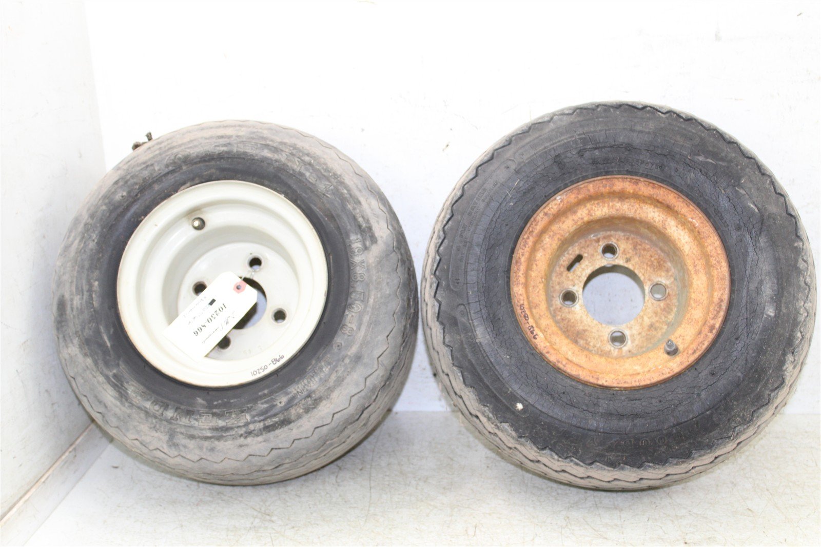 2003 EZGO TXT GAS Golf Cart Rear Wheel Set Rims 10250