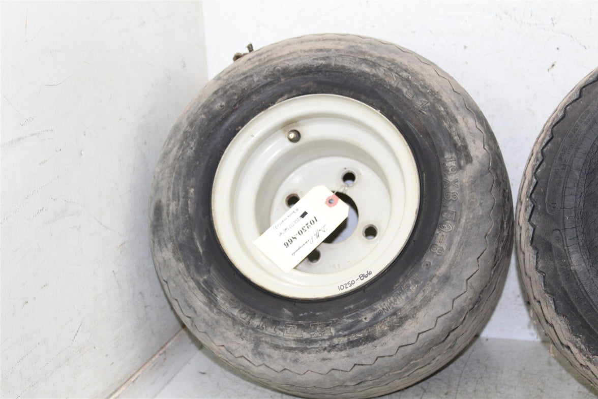 2003 EZGO TXT GAS Golf Cart Rear Wheel Set Rims 10250