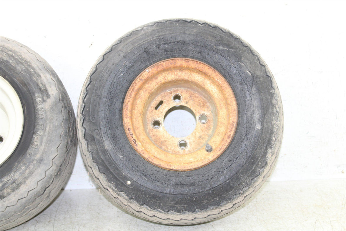 2003 EZGO TXT GAS Golf Cart Rear Wheel Set Rims 10250