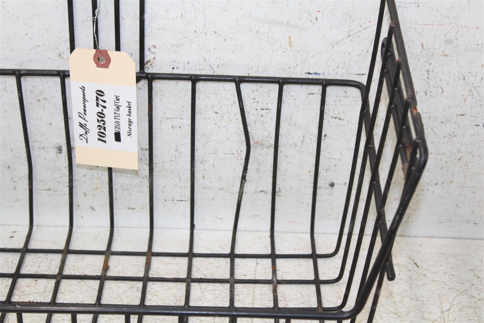 2003 EZGO TXT GAS Golf Cart Rear Center Storage Basket Container 10250