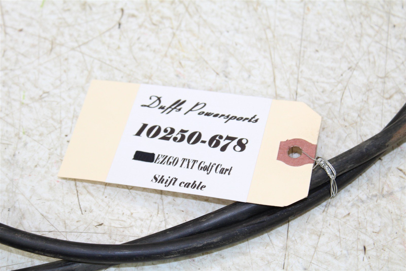 2003 EZGO TXT GAS Golf Cart Push Pull Shifter Shift Cable 10250
