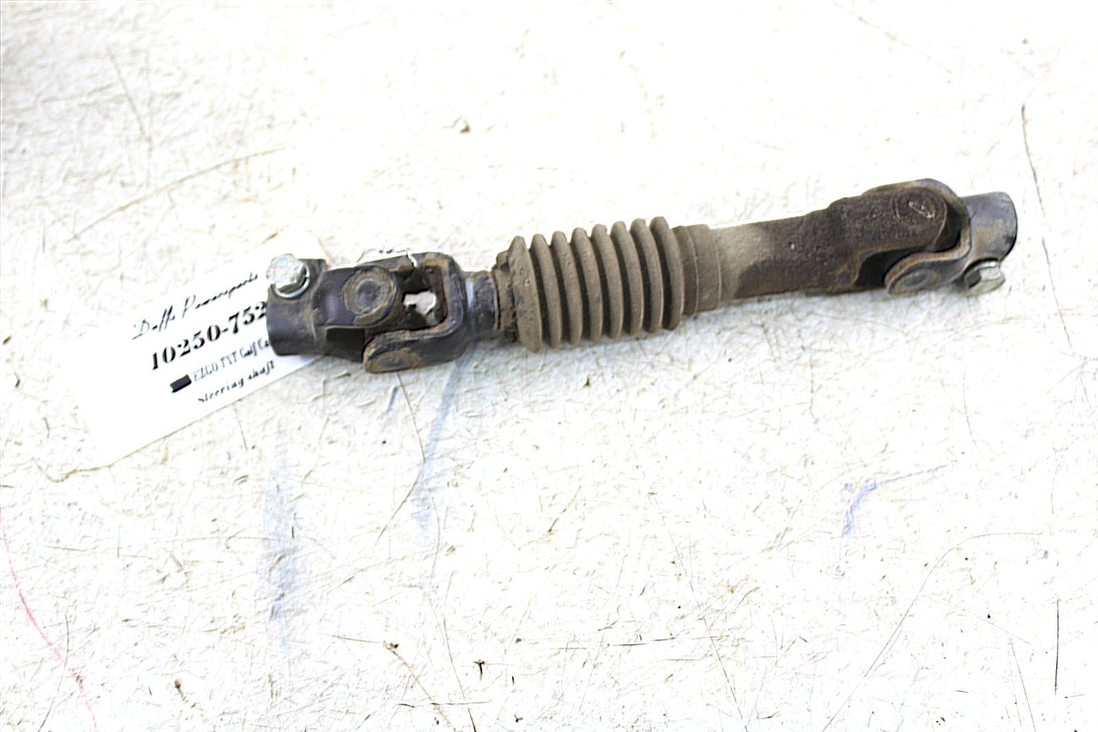 2003 EZGO TXT GAS Golf Cart Intermediate Steering Shaft Knuckle U Joints 10250