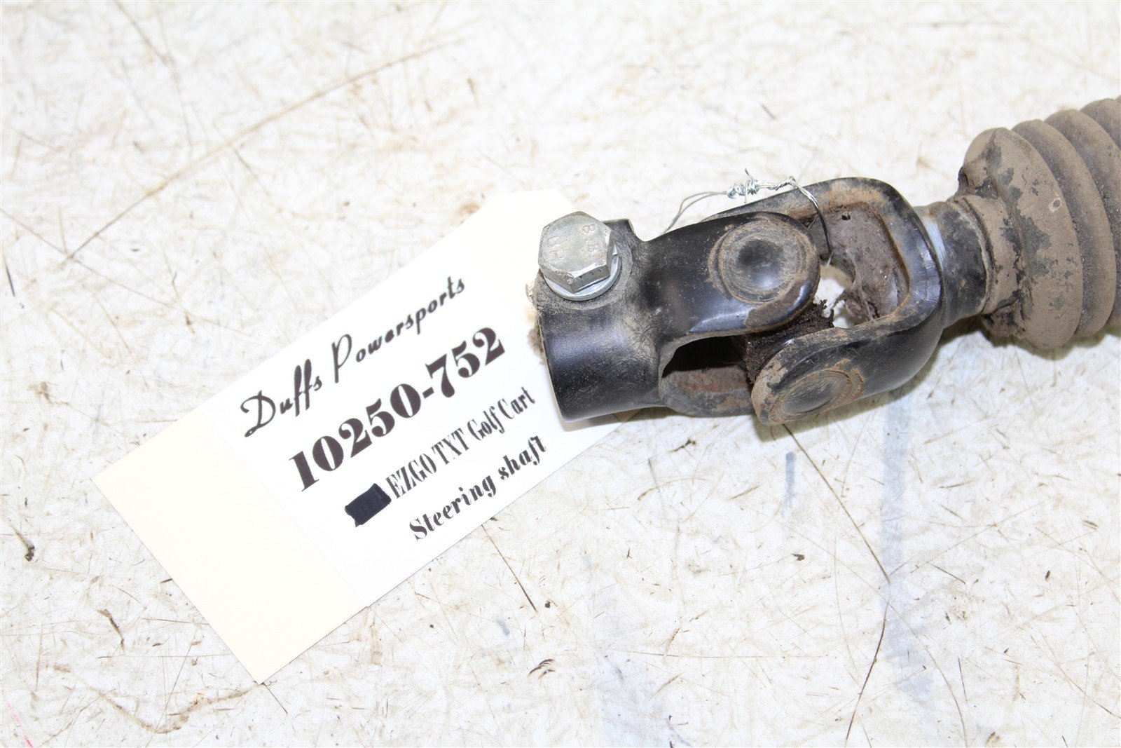 2003 EZGO TXT GAS Golf Cart Intermediate Steering Shaft Knuckle U Joints 10250