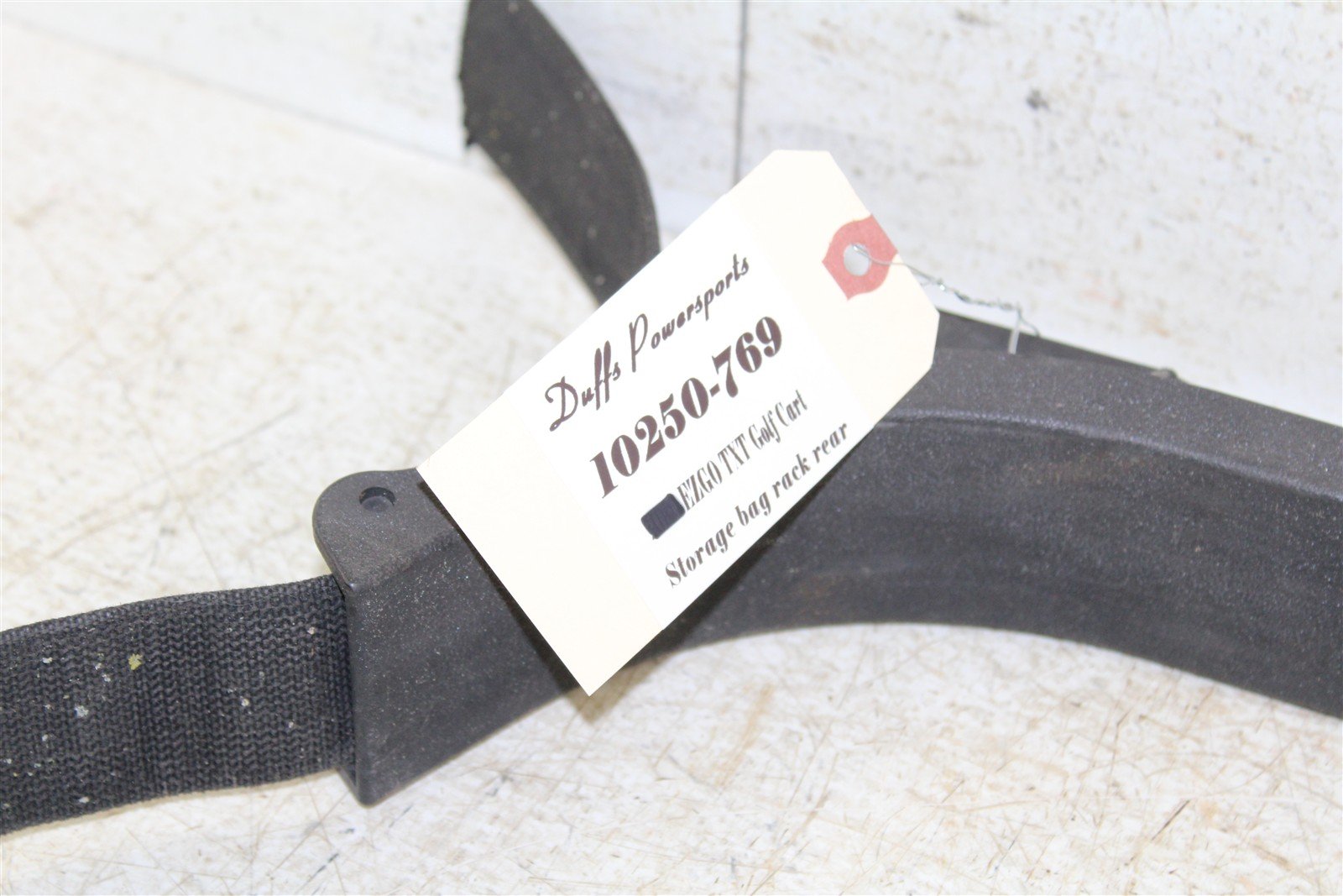 2003 EZGO TXT GAS Golf Cart Rear Golf Bag Holder Bracket Support Mount 10250