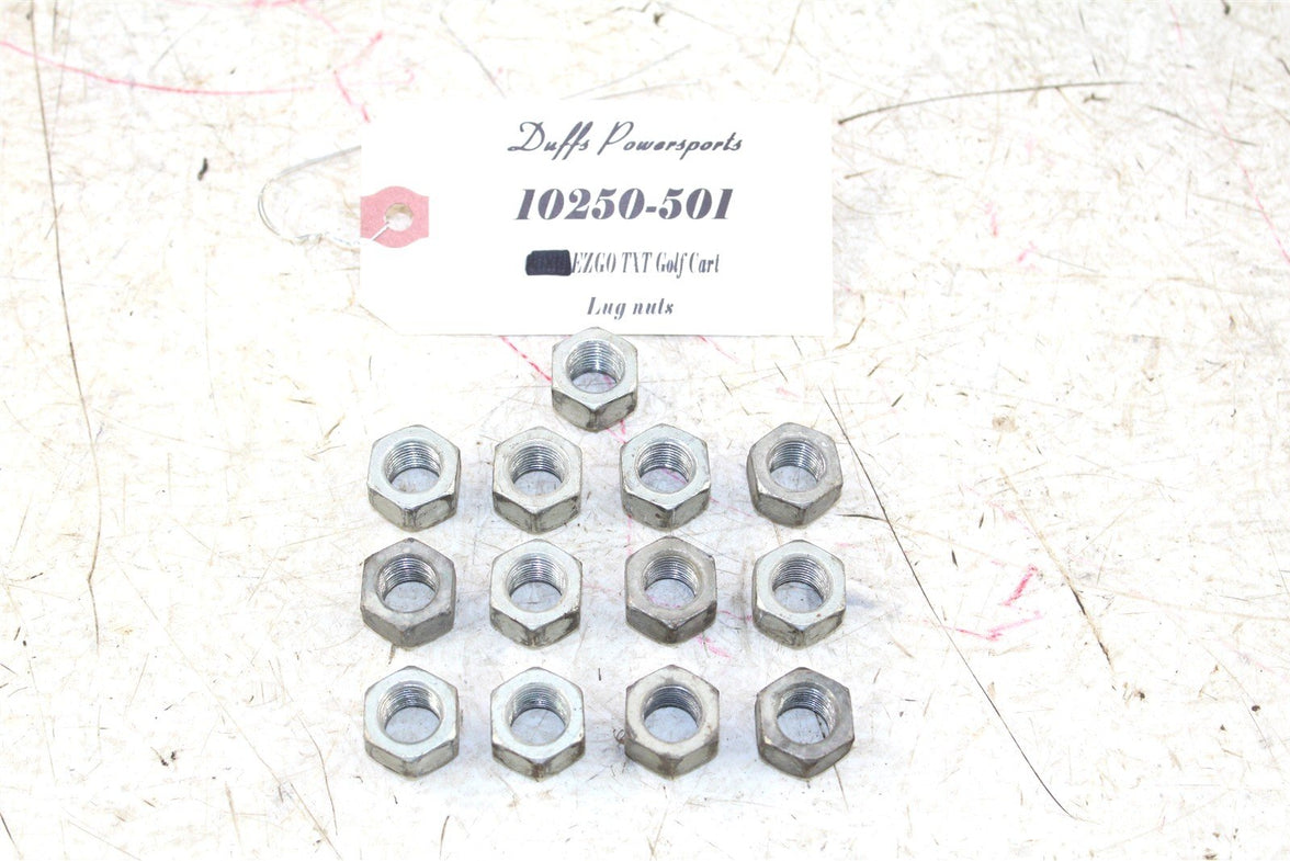 2003 EZGO TXT GAS Golf Cart Lug Nuts 10250