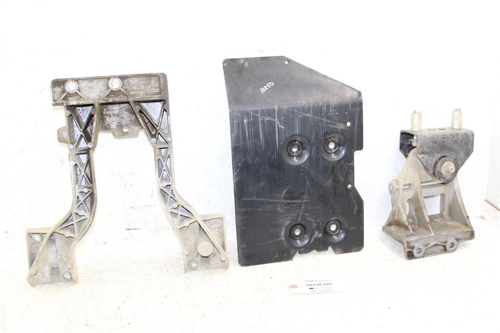 2003 EZGO TXT GAS Golf Cart Engine Mounts Motor Brackets Skid Plate Guard 10250