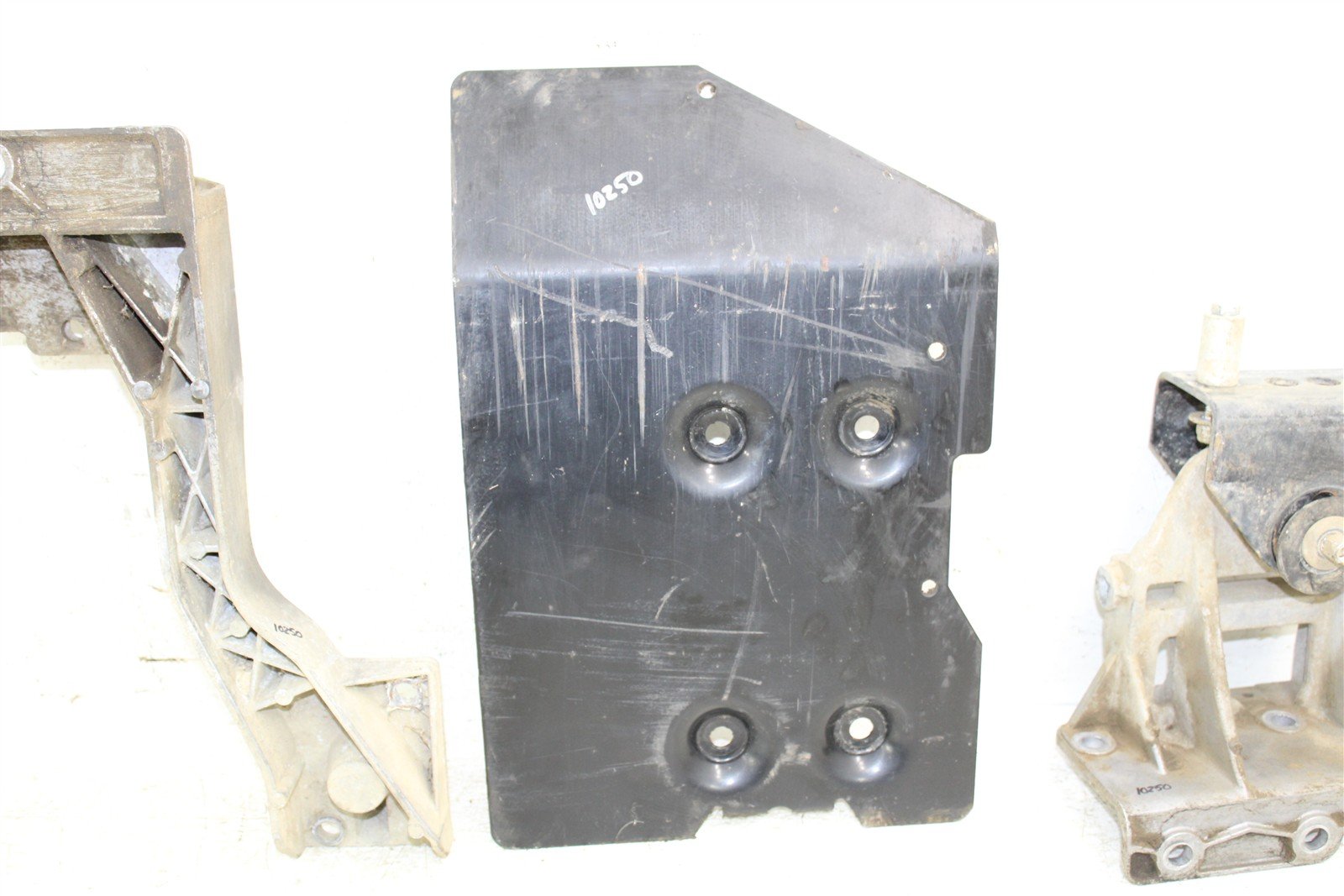 2003 EZGO TXT GAS Golf Cart Engine Mounts Motor Brackets Skid Plate Guard 10250