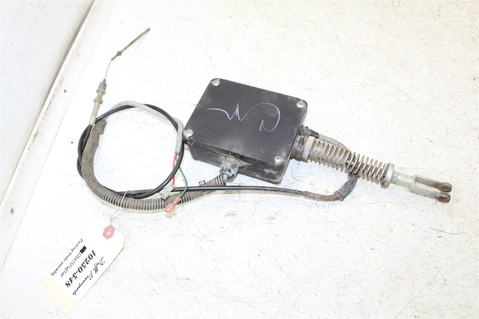 2003 EZGO TXT GAS Golf Cart Pedal Box Rod Accelerator Cable Assembly 10250
