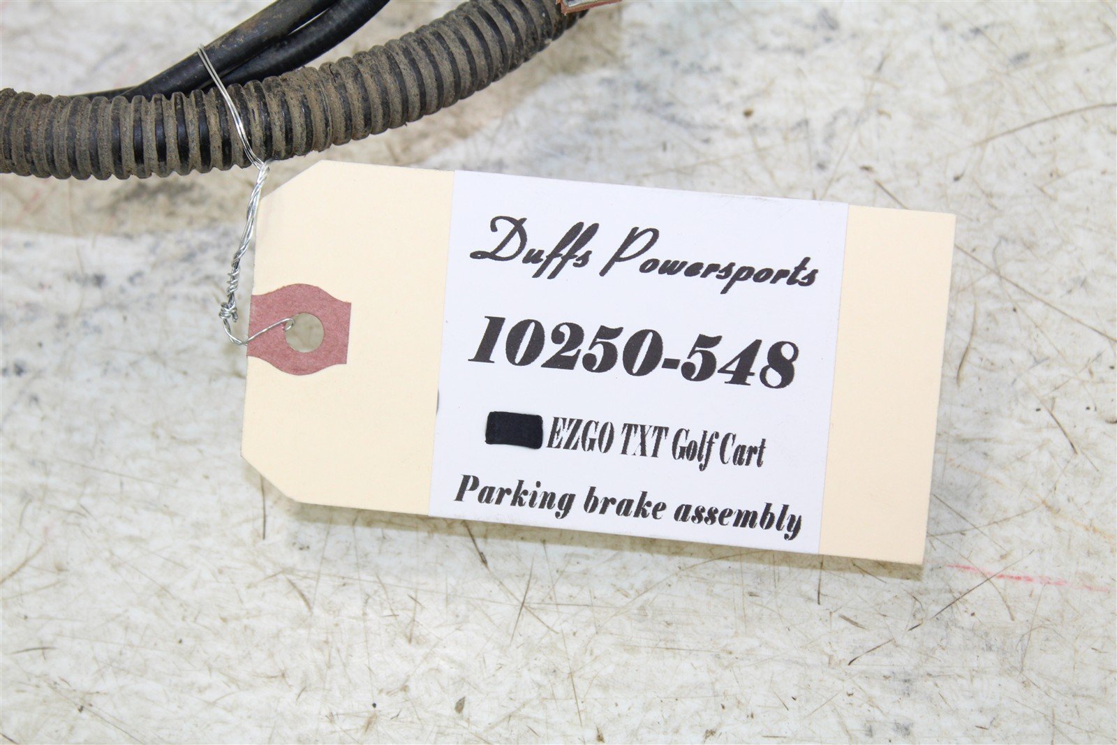 2003 EZGO TXT GAS Golf Cart Pedal Box Rod Accelerator Cable Assembly 10250