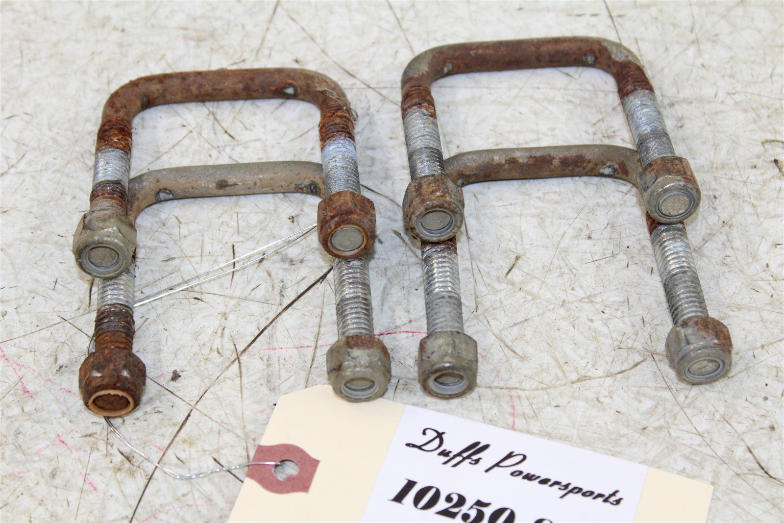 2003 EZGO TXT GAS Golf Cart Rear Leaf Spring U Bolts 10250
