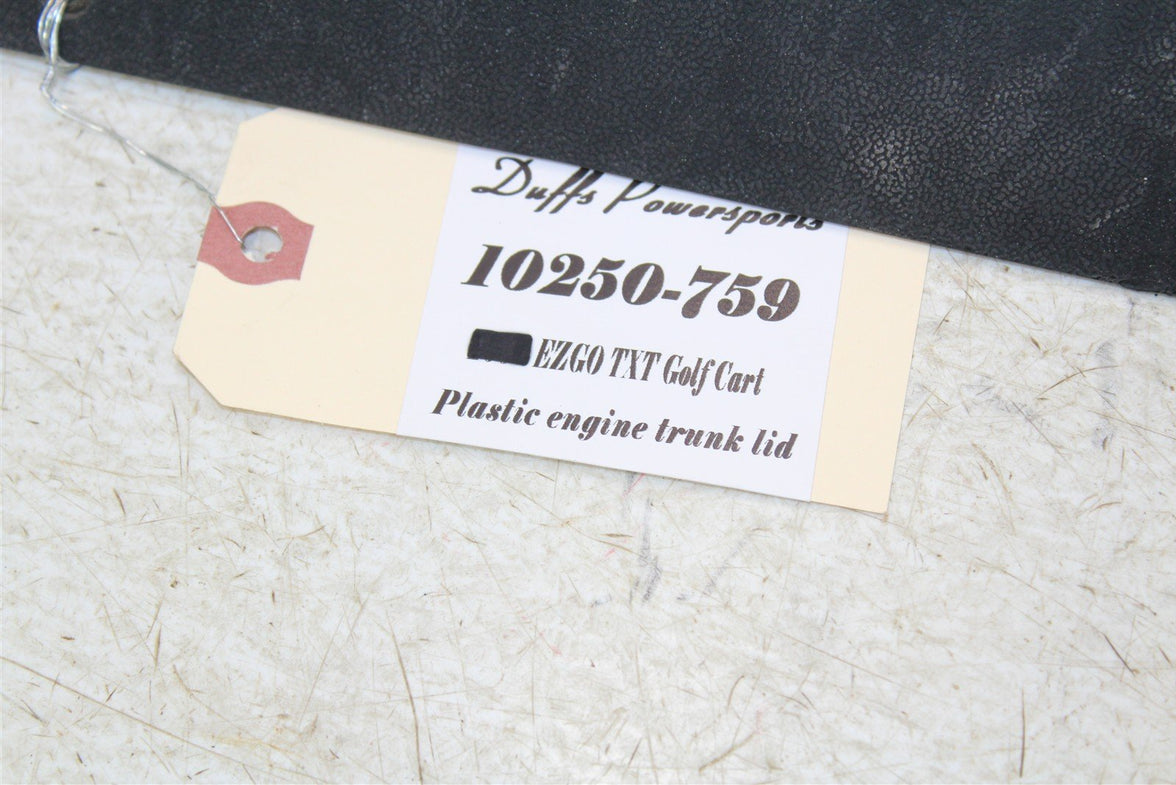 2003 EZGO TXT GAS Golf Cart Engine Access Panel Cover Plastic 10250
