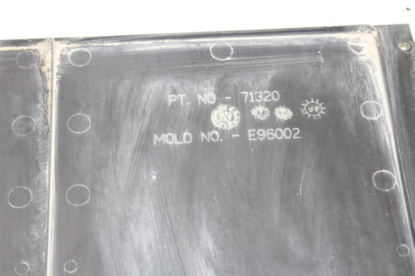 2003 EZGO TXT GAS Golf Cart Engine Access Panel Cover Plastic 10250