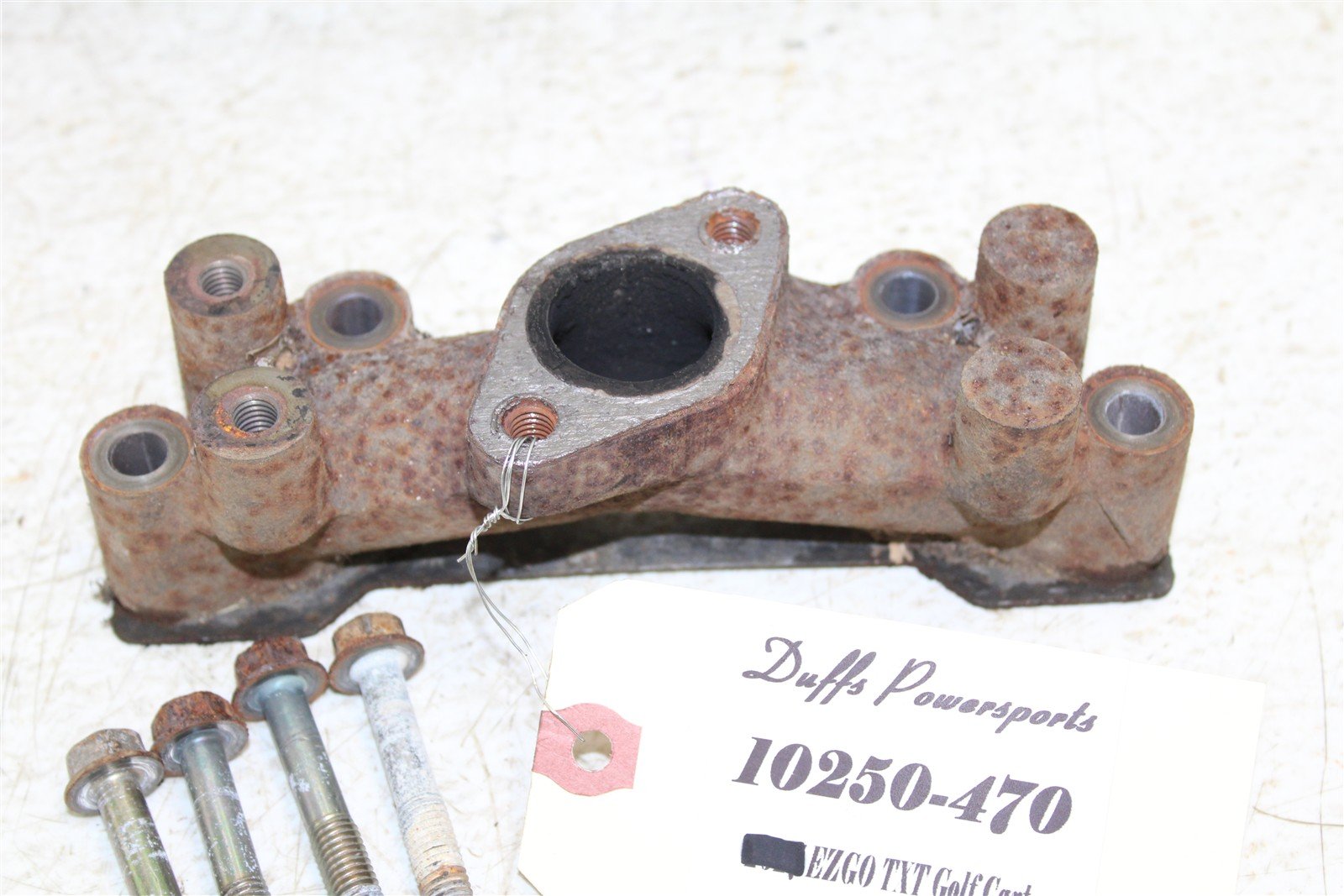 2003 EZGO TXT GAS Golf Cart Exhaust Manifold Adapter 10250