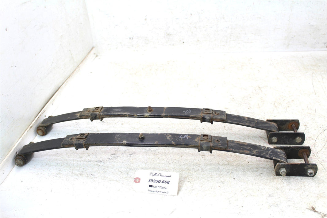 2003 EZGO TXT GAS Golf Cart Rear Leaf Springs Suspension Shackle Plates 10250