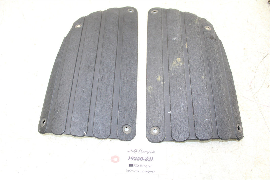 2003 EZGO TXT GAS Golf Cart Rear Fender Scuff Guards Step Cover Panels 10250