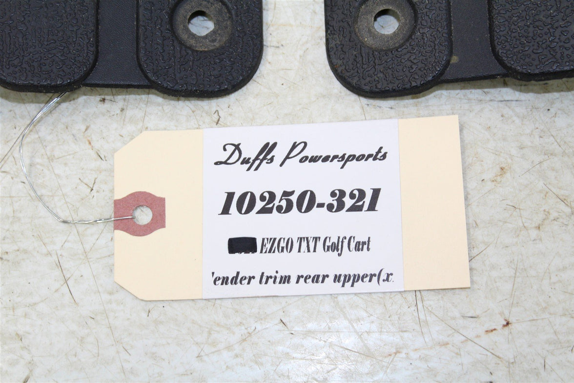 2003 EZGO TXT GAS Golf Cart Rear Fender Scuff Guards Step Cover Panels 10250