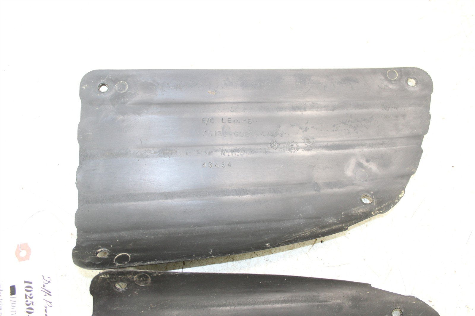 2003 EZGO TXT GAS Golf Cart Rear Fender Scuff Guards Step Cover Panels 10250