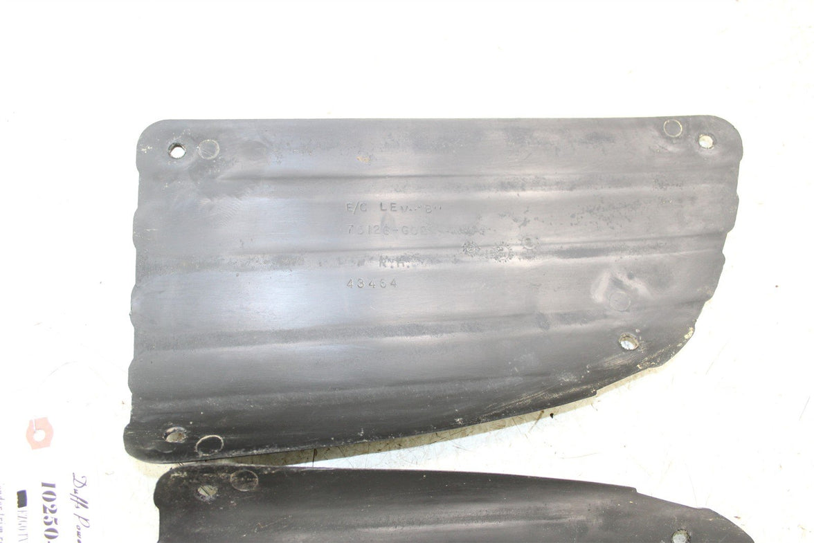 2003 EZGO TXT GAS Golf Cart Rear Fender Scuff Guards Step Cover Panels 10250
