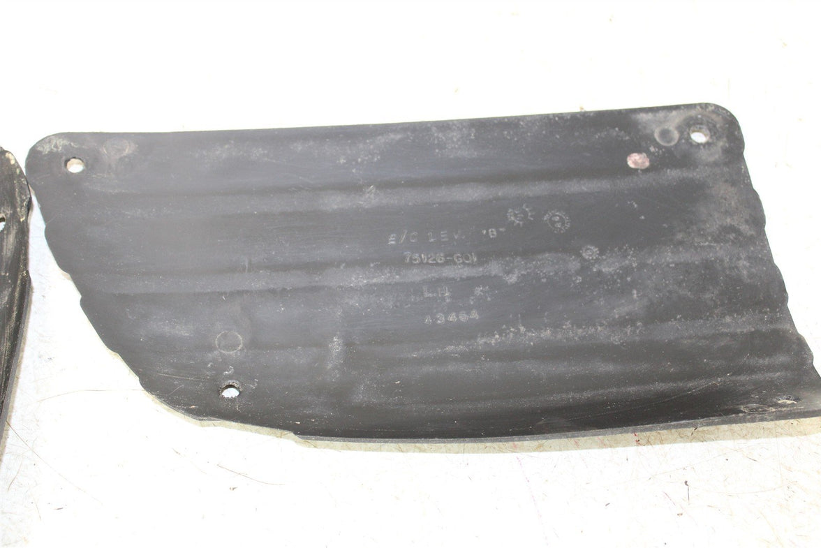 2003 EZGO TXT GAS Golf Cart Rear Fender Scuff Guards Step Cover Panels 10250