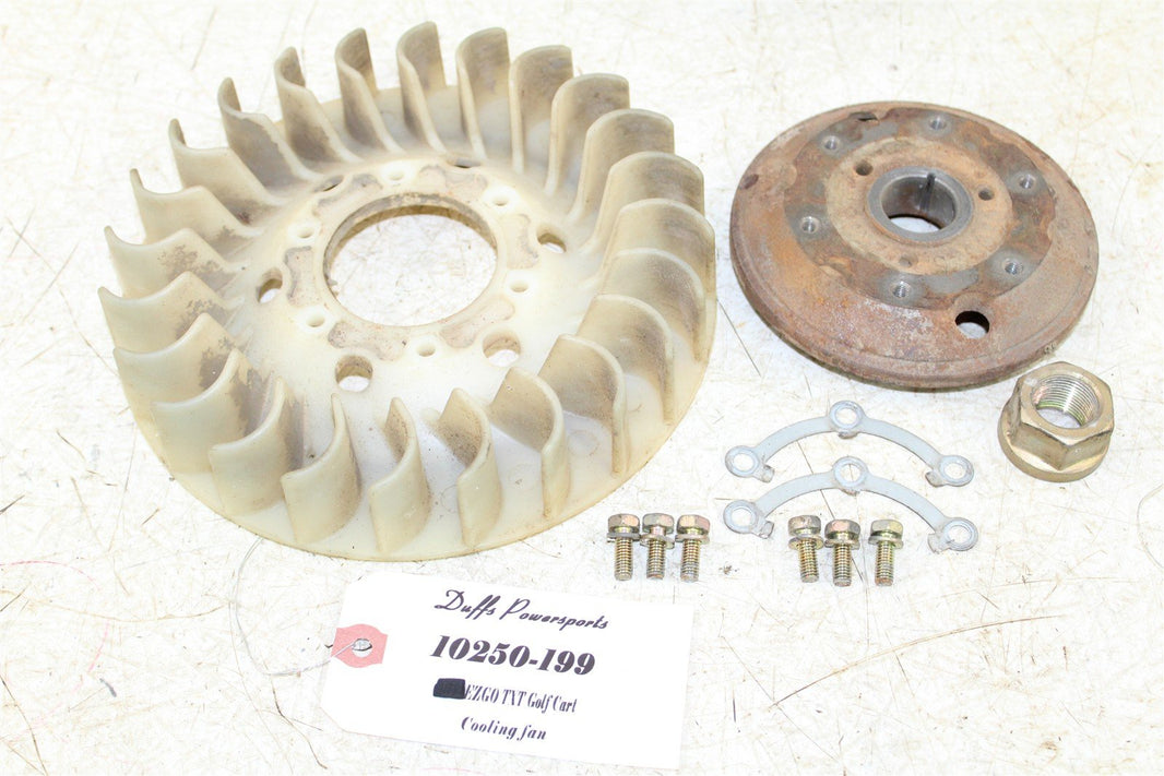 2003 EZGO TXT GAS Golf Cart Flywheel Blower Fan Engine Cooling 10250
