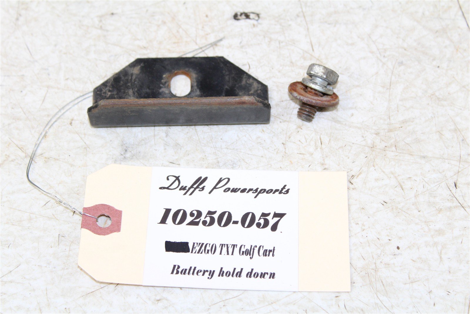 2003 EZGO TXT GAS Golf Cart Battery Hold Down Bracket 10250