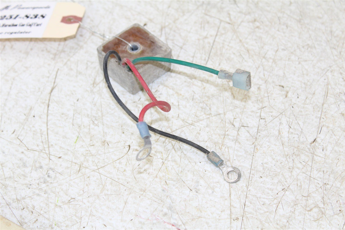 1994 EZGO Marathon GAS Golf Cart Voltage Regulator Rectifier 10251