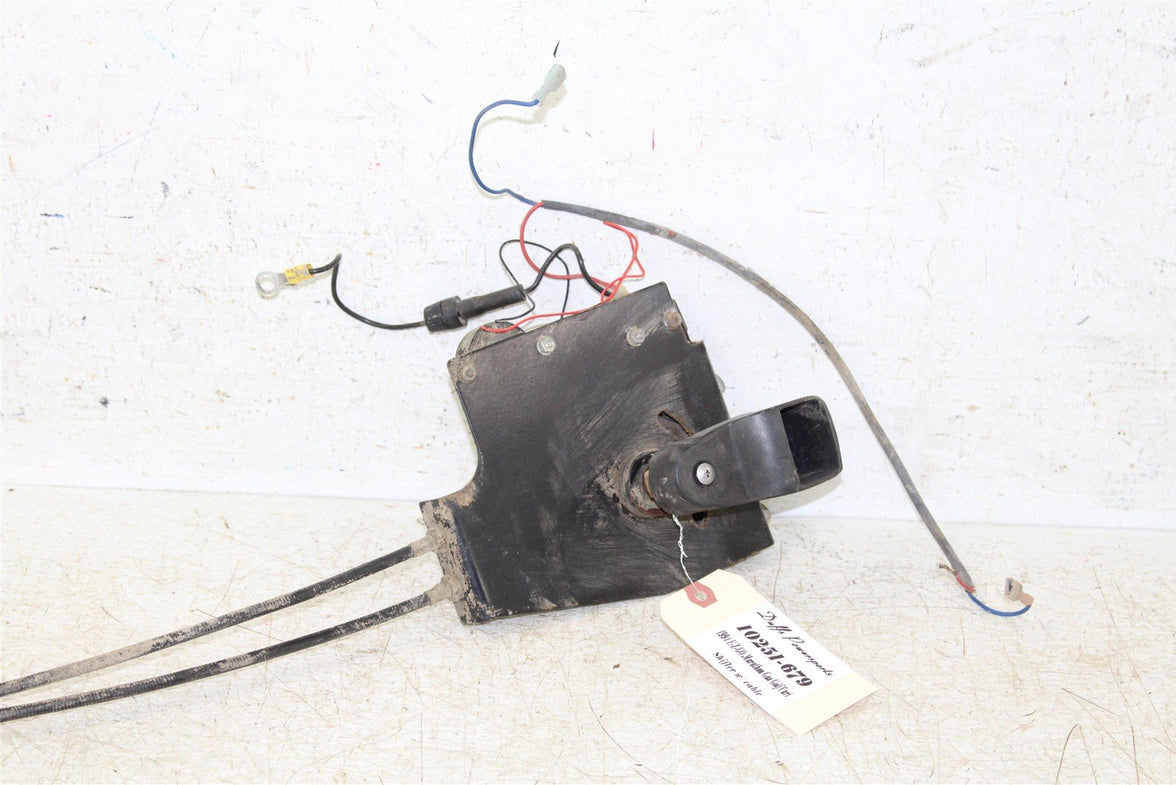 1994 EZGO Marathon GAS Golf Cart Shift Handle Direction Selector w/ Cables 10251