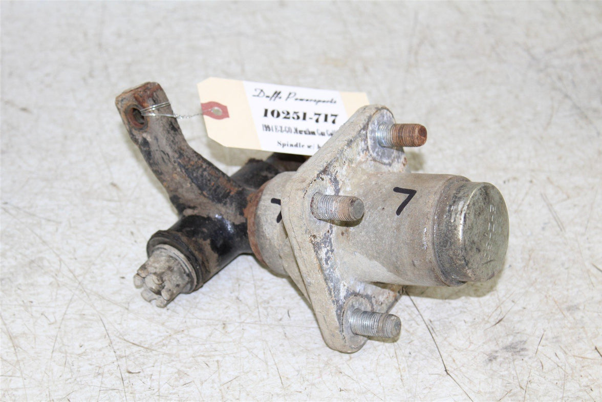 1994 EZGO Marathon GAS Golf Cart Front Left Spindle Knuckle w/ Hub 10251