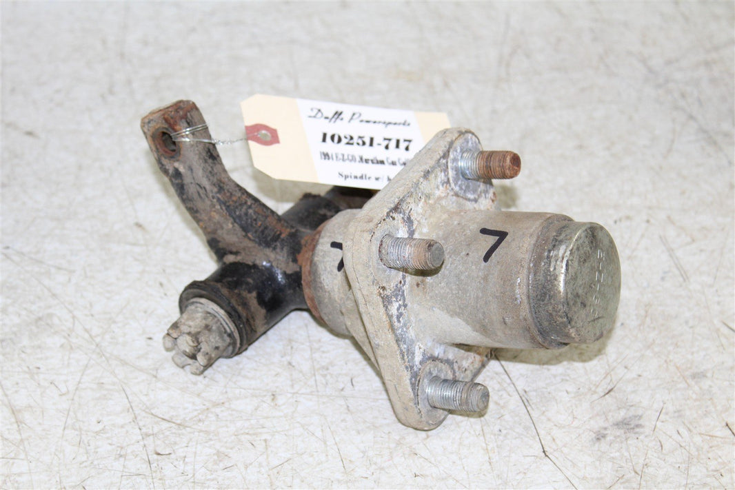 1994 EZGO Marathon GAS Golf Cart Front Left Spindle Knuckle w/ Hub 10251