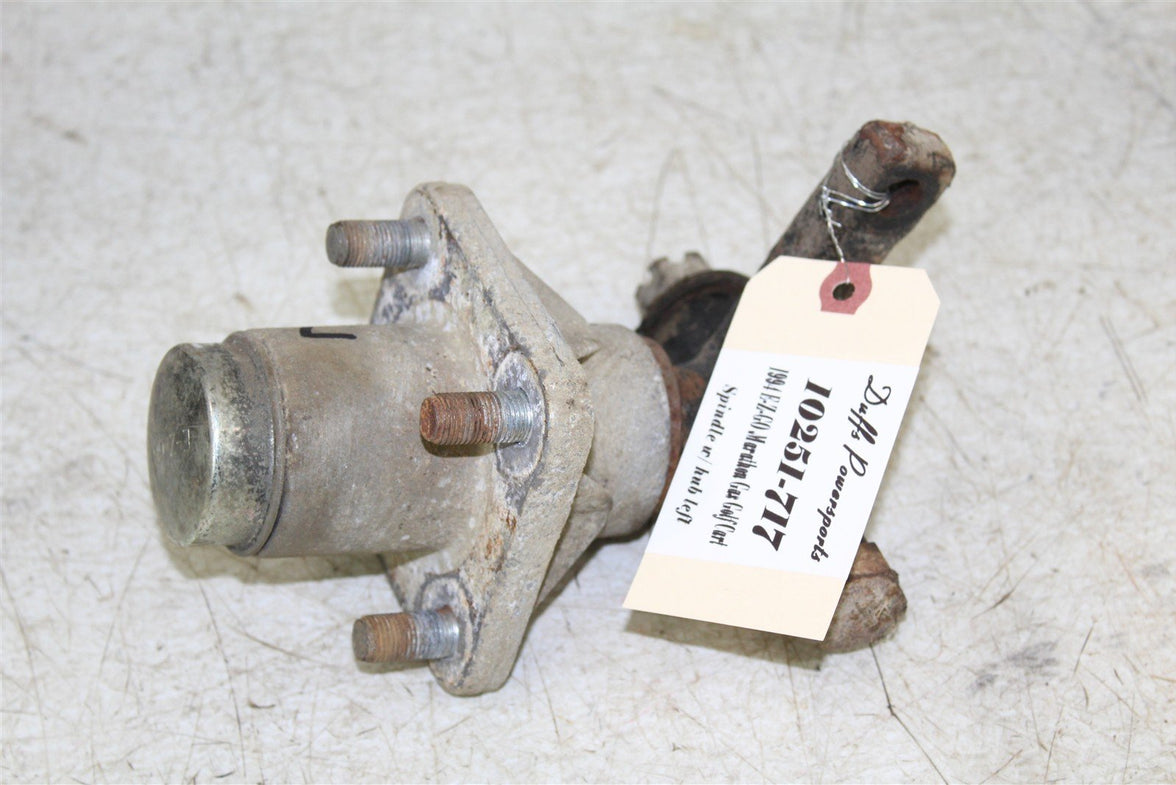 1994 EZGO Marathon GAS Golf Cart Front Left Spindle Knuckle w/ Hub 10251