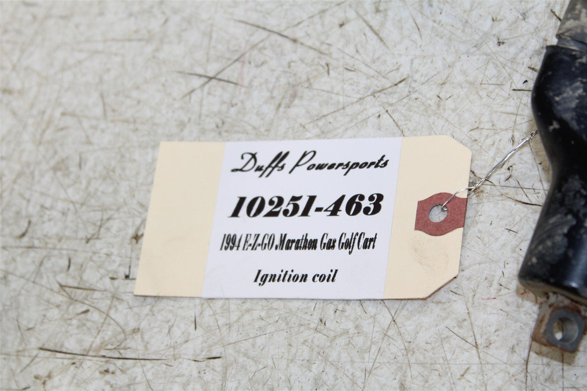1994 EZGO Marathon GAS Golf Cart 295cc Ignition Coil Wire Spark Plug Boot 10251