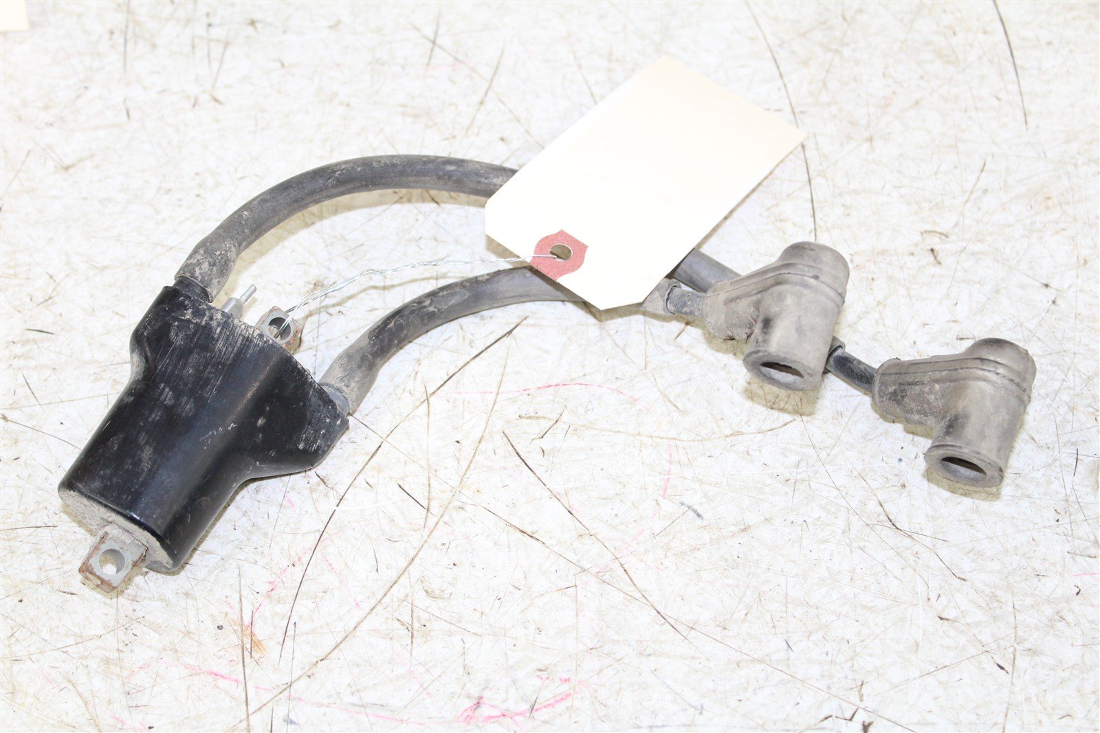 1994 EZGO Marathon GAS Golf Cart 295cc Ignition Coil Wire Spark Plug Boot 10251