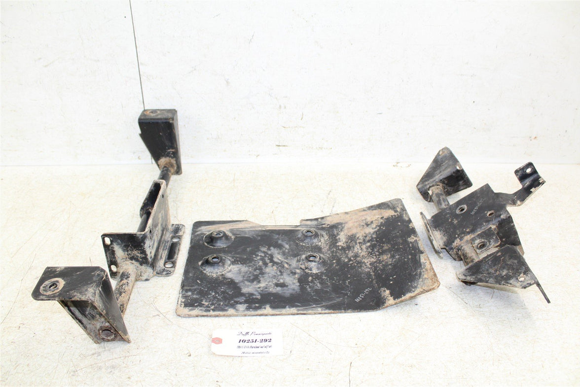 1994 EZGO Marathon GAS Golf Cart Engine Mounts Motor Brackets Skid Plate 10251