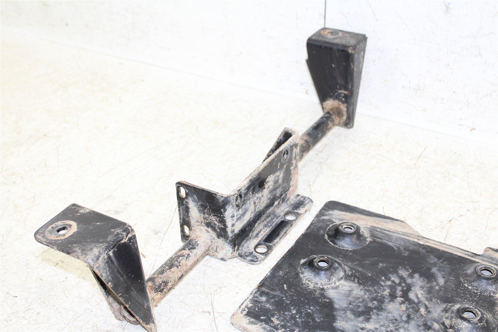 1994 EZGO Marathon GAS Golf Cart Engine Mounts Motor Brackets Skid Plate 10251