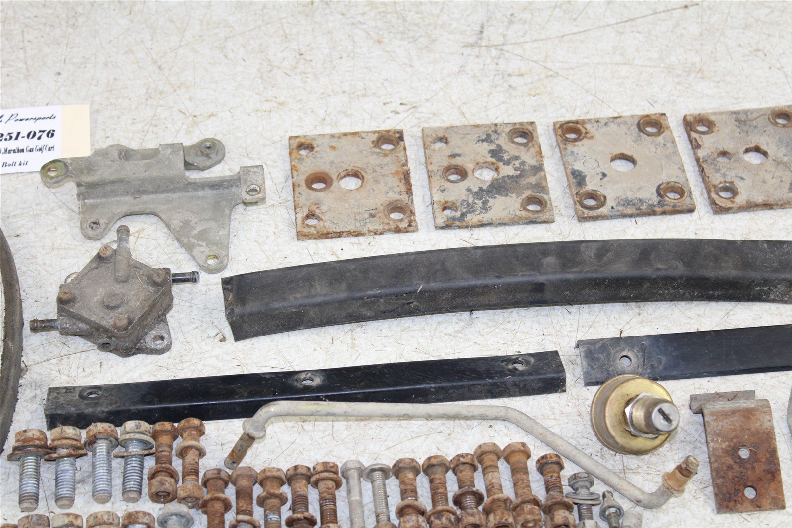 1994 EZGO Marathon GAS Golf Cart Chassis Bolt Hardware Bracket Mount Wire 10251
